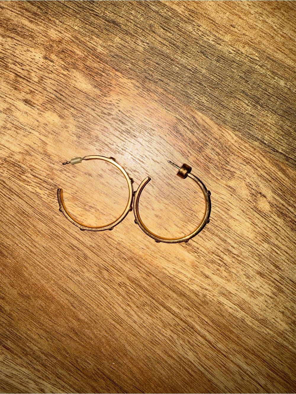 Michael Kors Gold Hoop Earrings